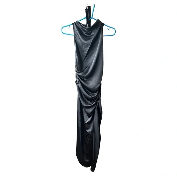 NWT A.L.C. Inez Satin Halter Dress - www.erdenetinfo.mn